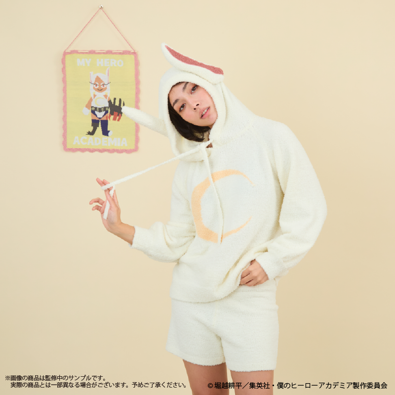 (Goods - Apparel) My Hero Academia Roomwear Hoodie with Ears of Mirko (Unisex)