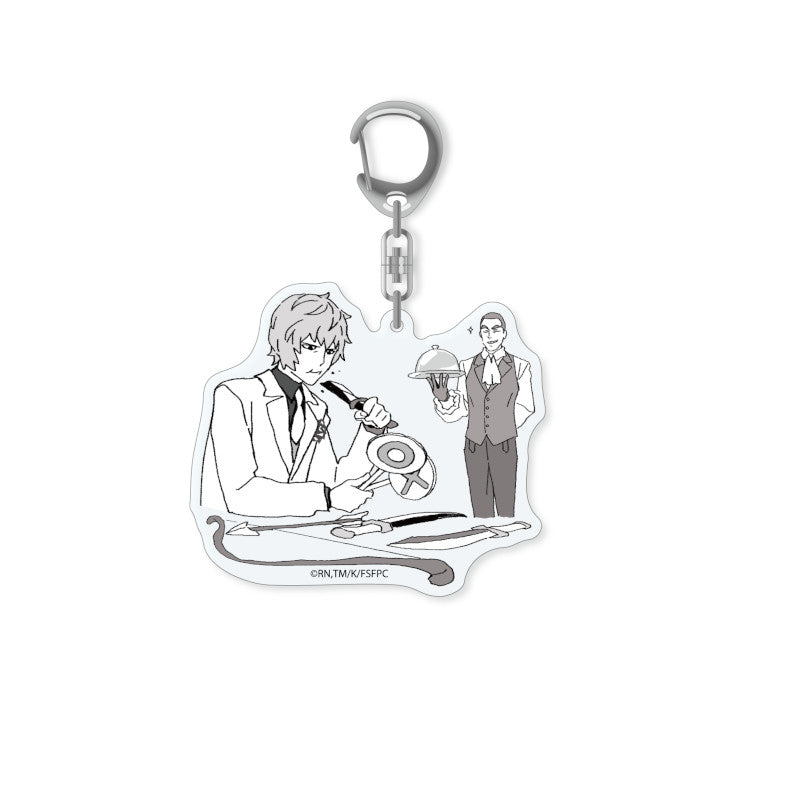 (Goods - Keychain) Fate/strange Fake SNOW FIELD STRANGE Acrylic Charm (Caster、Jester Karture)