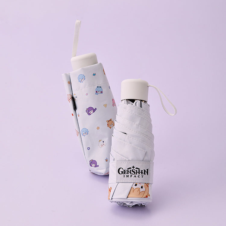 (Goods - Accessory) Genshin Impact minini Folding Umbrella