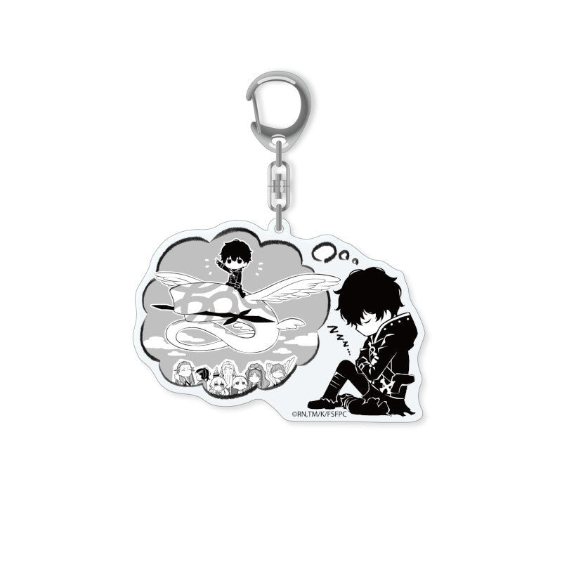 (Goods - Keychain) Fate/strange Fake SNOW FIELD STRANGE Acrylic Charm (Sigma、Watcher)