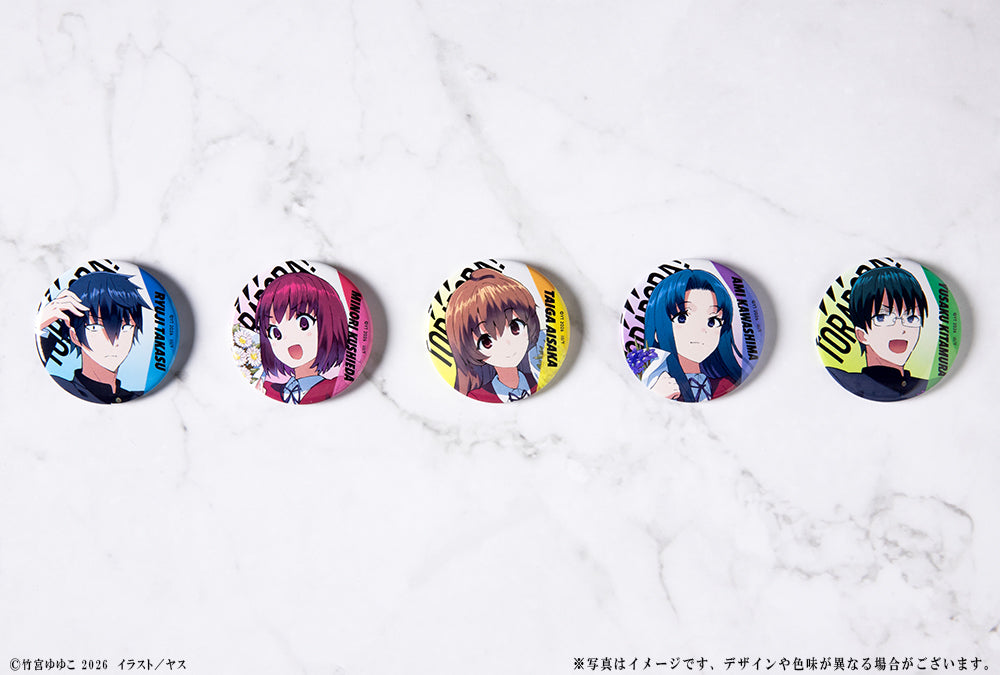 (Goods - Badge) Toradora! 20th Anniversary Tradable Tin Badge