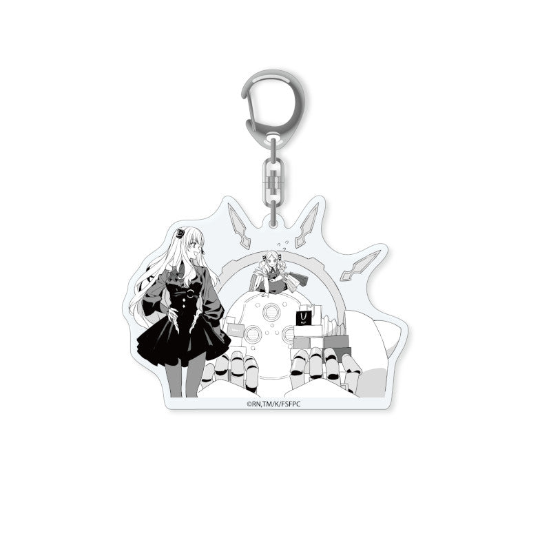 (Goods - Keychain) Fate/strange Fake SNOW FIELD STRANGE Acrylic Charm (Halri Vorzak、Philia、True Berserker)