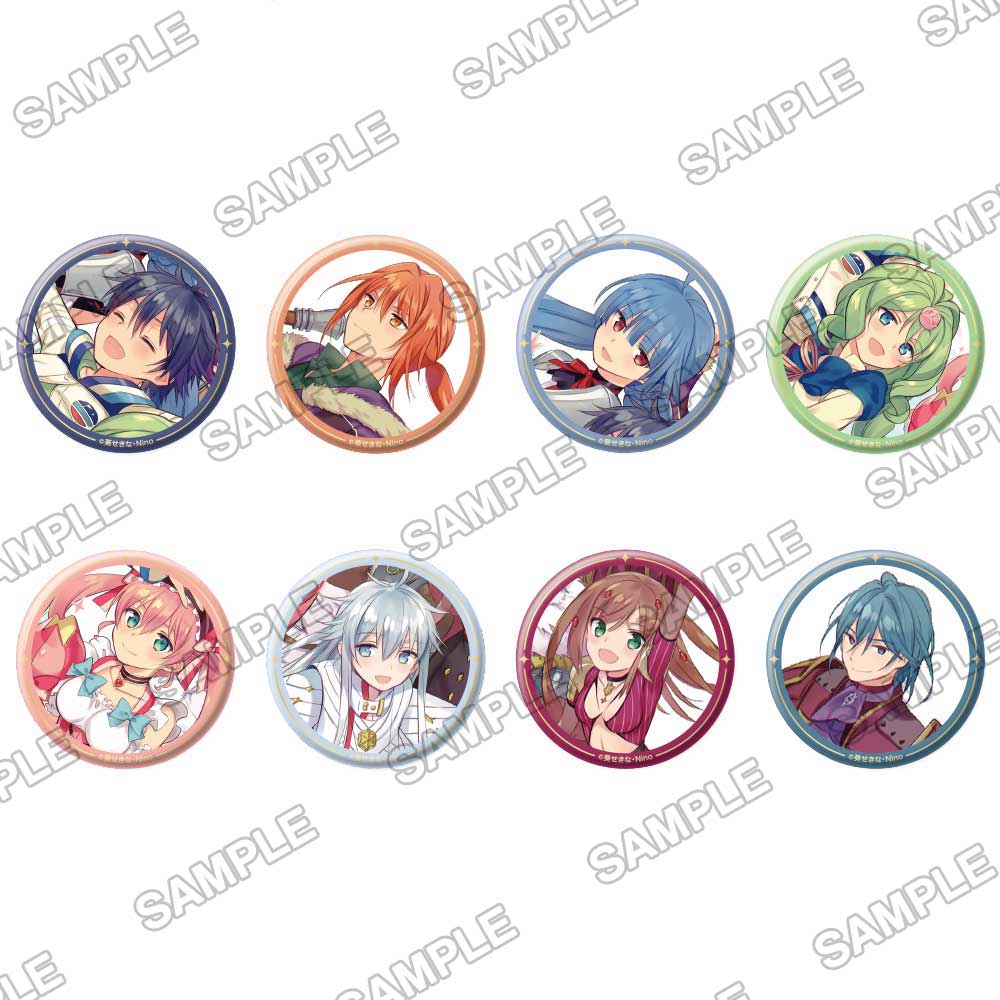 (Goods - Badge) Boku no Yuusha Tradable Tin Badge (Blind Box -Single)