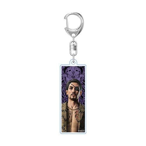 (Goods - Keychain) Yakuza: Like a Dragon Square Acrylic Keychain Goro Majima