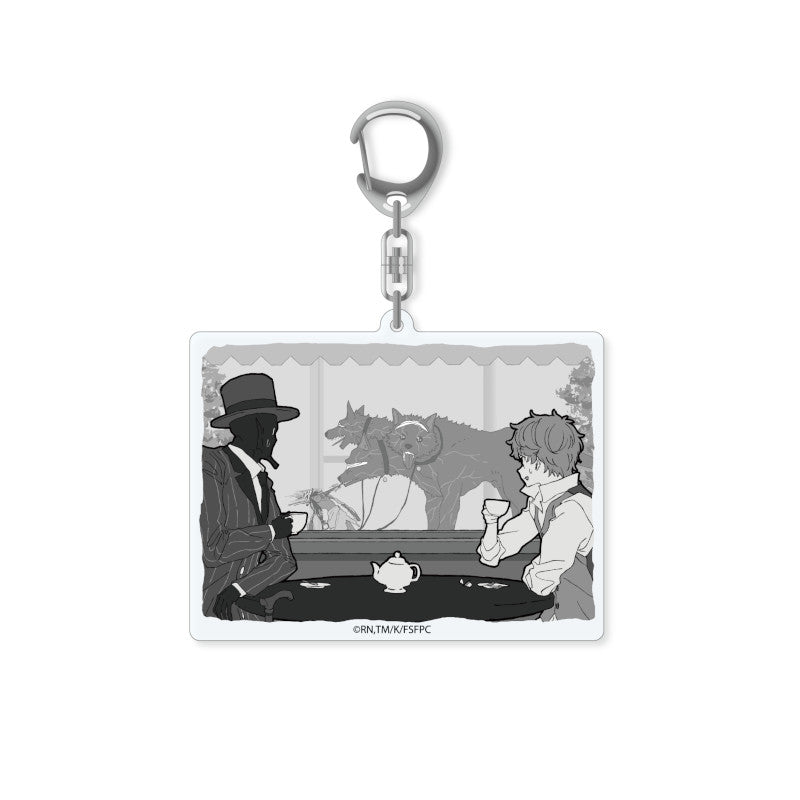 (Goods - Keychain) Fate/strange Fake SNOW FIELD STRANGE Acrylic Charm (Flat Escardos、Berserker、Avenger/True Archer)