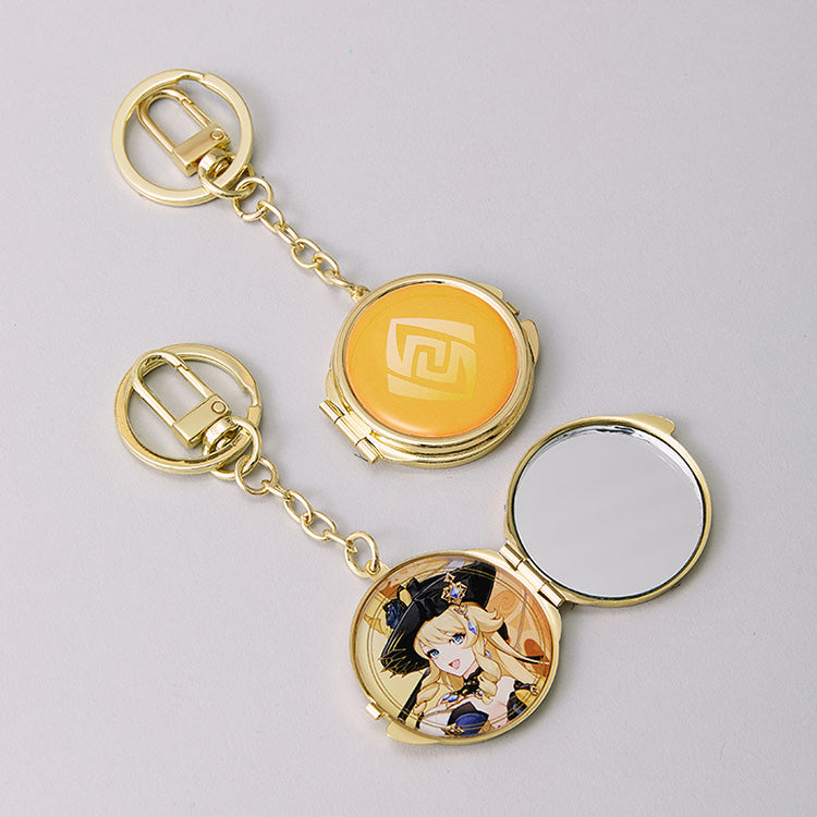 (Goods - Keychain) Genshin Impact Metal Keychain Navia (Geo)