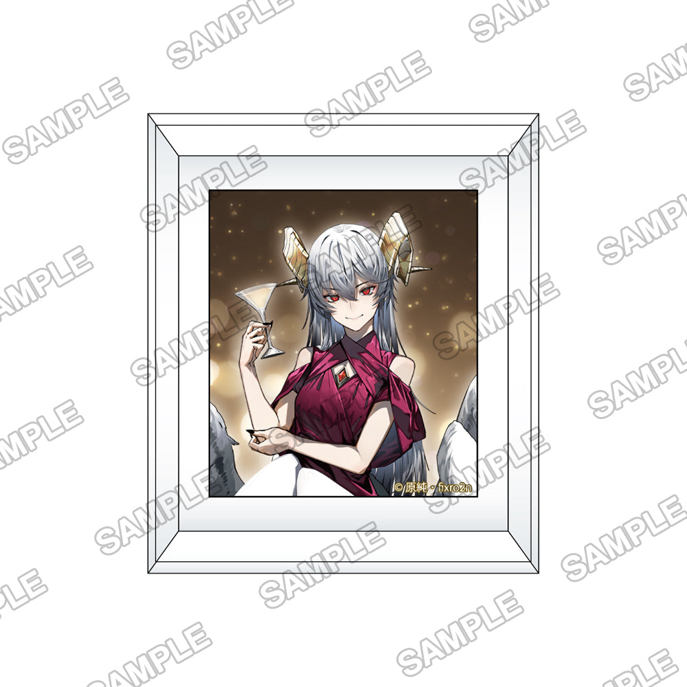 (Goods - Magnet) Kadokawa BOOKS 10th Anniversary Celebration Frame Magnet - EXP Is Golden - Leah