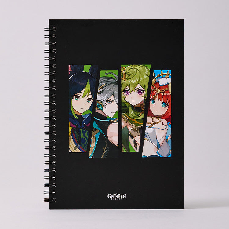(Goods - Stationaries) Genshin Impact Ring Notebook Sumera