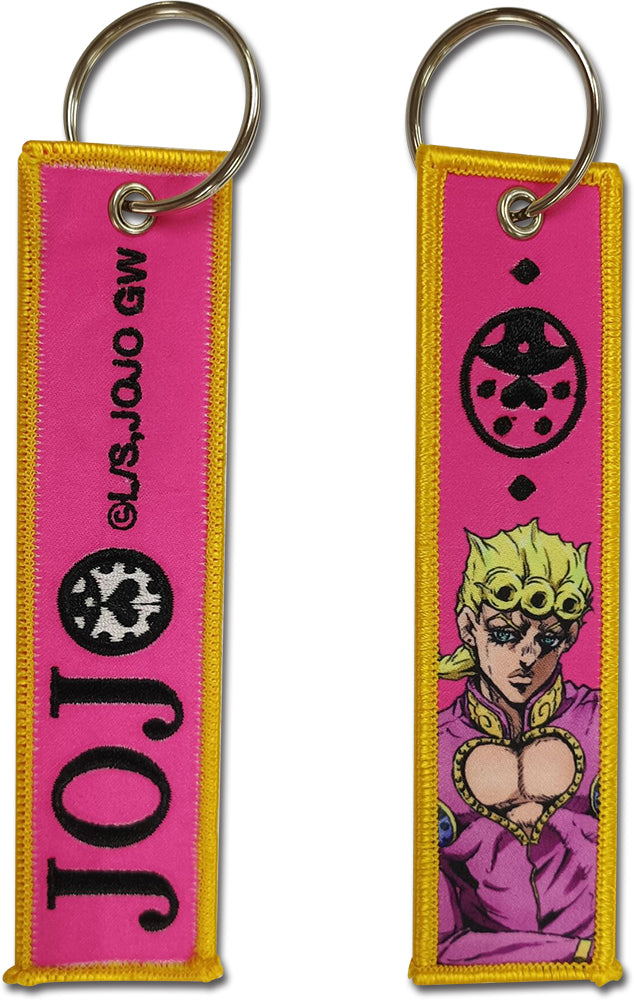 (Goods - Keychain) Jojo's Bizarre Adventures GIORNO FABRIC KEYCHAIN
