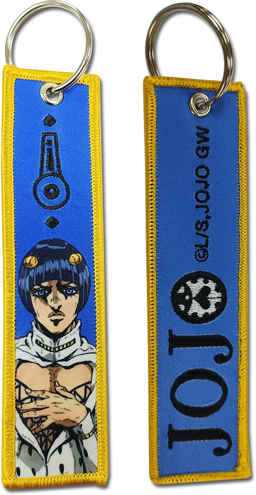 (Goods - Keychain) Jojo's Bizarre Adventures BUCCIARATI FABRIC KEYCHAIN