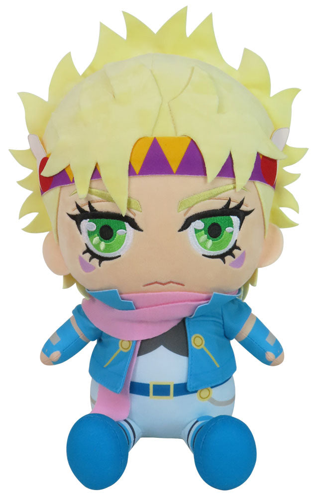 (Goods - Plush) Jojo's Bizarre Adventures CAESAR ANTHONIO ZEPPELI SITTING PLUSH 12" H