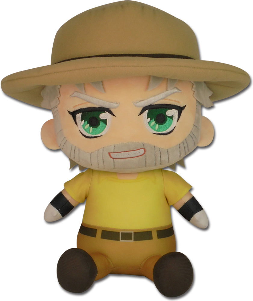 (Goods - Plush) Jojo's Bizarre Adventures JOSEPH JOESTAR OLD VER. SITTING PLUSH 12" H