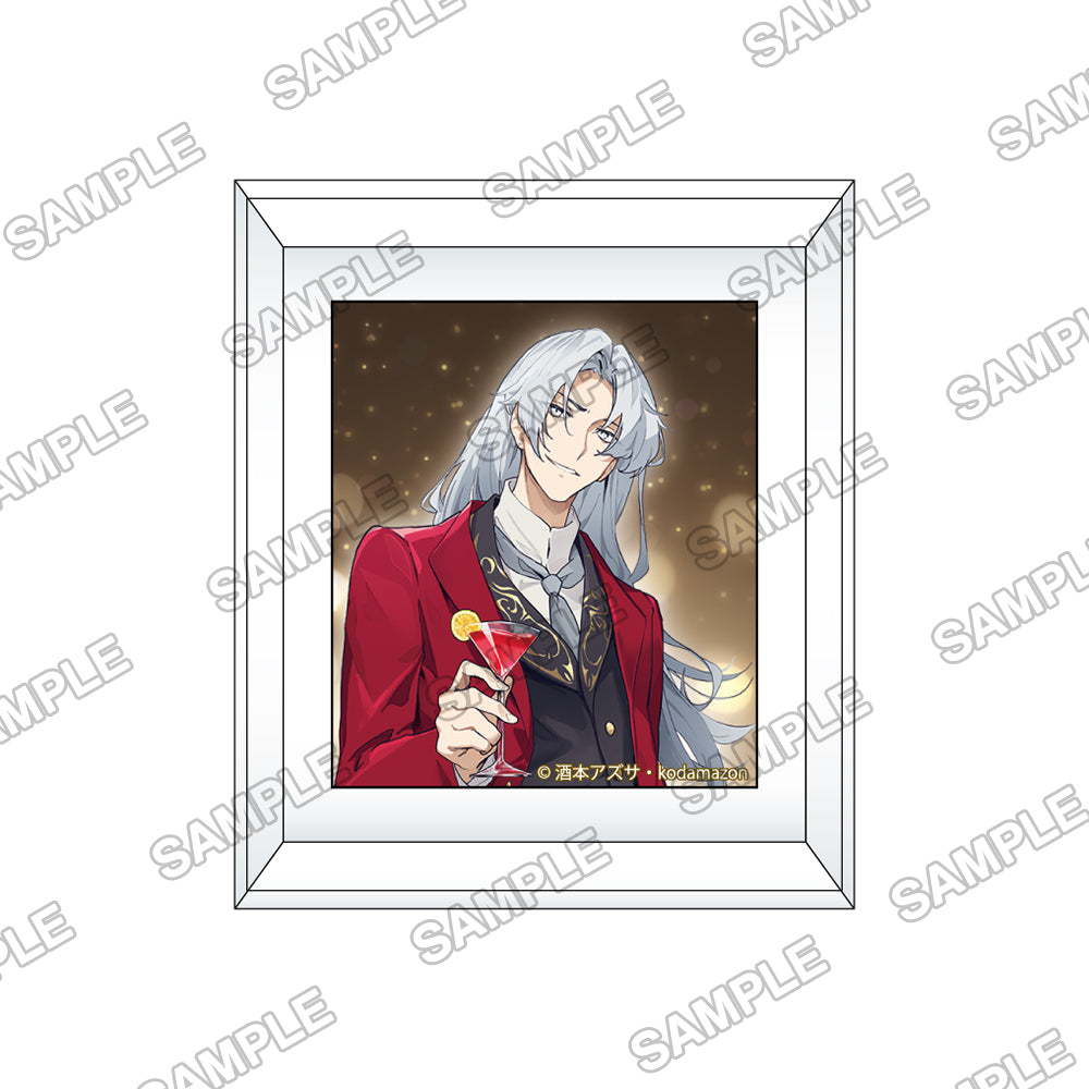 (Goods - Magnet) Kadokawa BOOKS 10th Anniversary Celebration Frame Magnet - I Reincarnated as the Villainous Commander of a Knights' Order - Justin