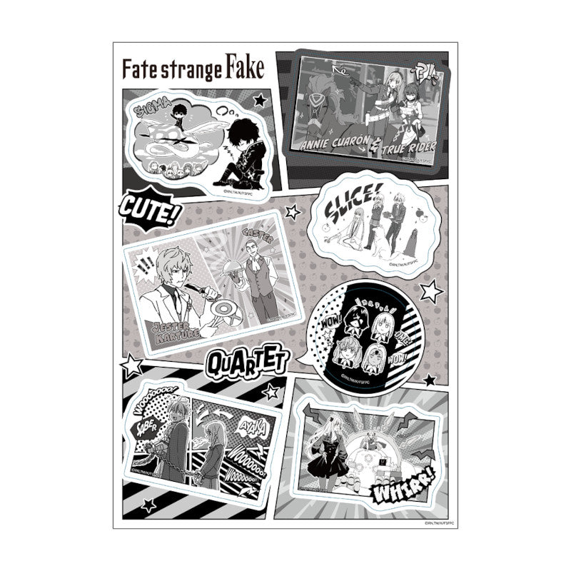 (Goods - Sticker) Fate/strange Fake SNOW FIELD STRANGE Sticker Sheet Set