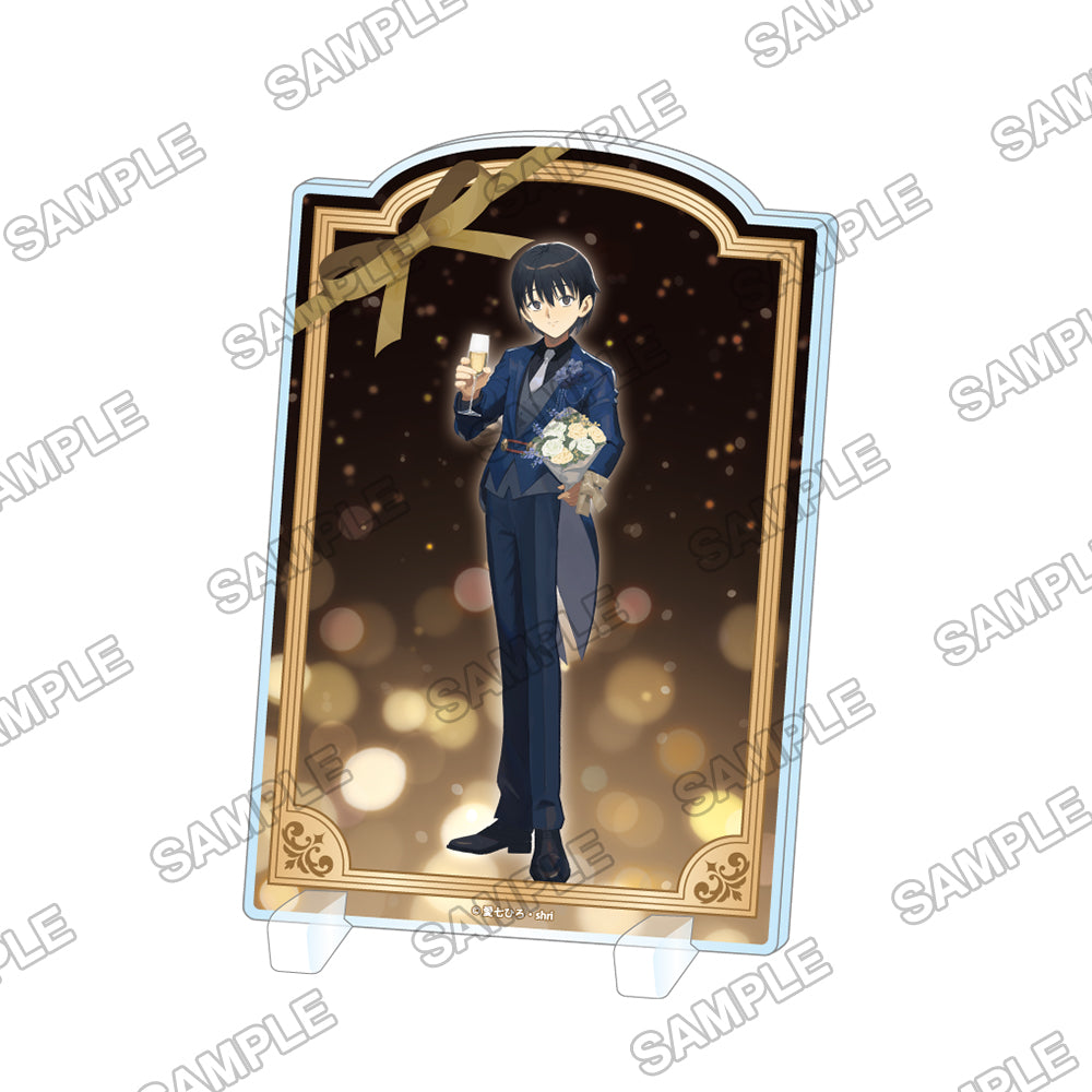 (Goods - Acrylic Stand) Kadokawa BOOKS 10th Anniversary Celebration Mini Acrylic Plate - Death March to the Parallel World Rhapsody - Satou