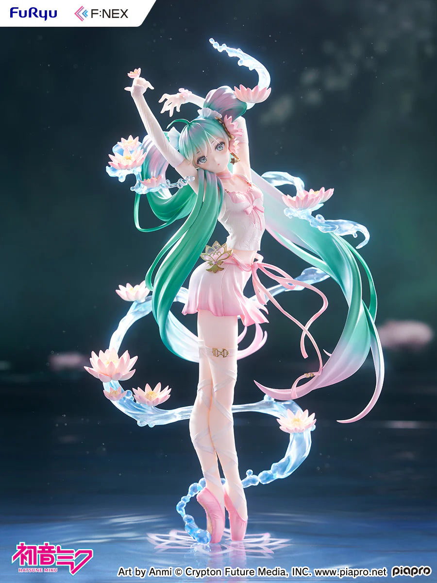 (1/7 Scale Figure) Vocaloid Hatsune Miku: Water lily ver.