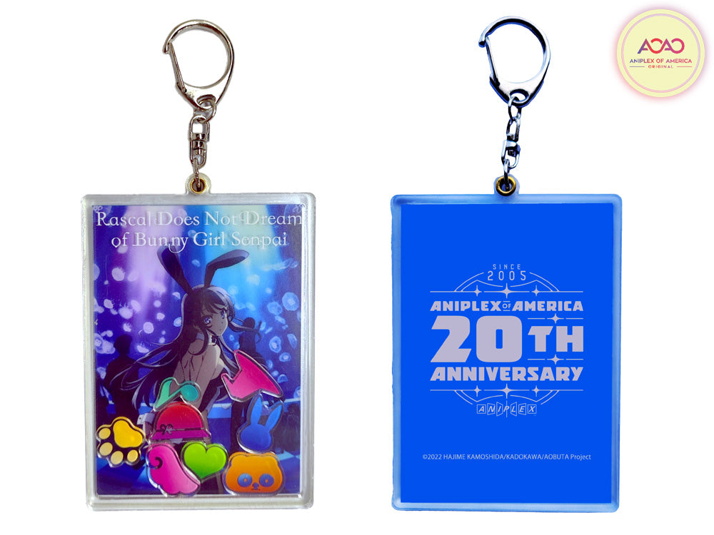 (Goods - Keychain) Aniplex 20th Anniversary Shaker Charm (Rascal Does Not Dream)