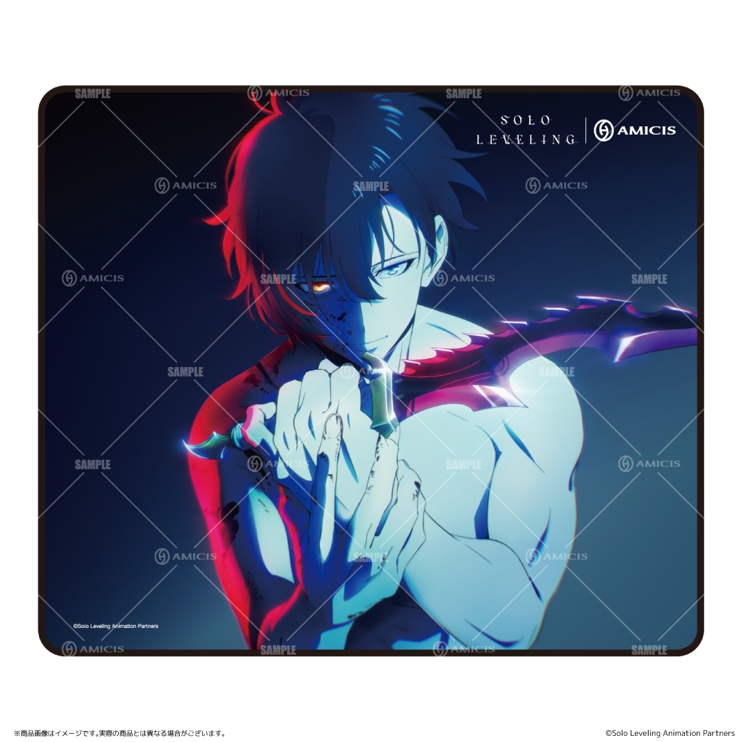 (Goods - Mousepad) Solo Leveling AMICIS Gaming Mouse Pad -JIN- S1