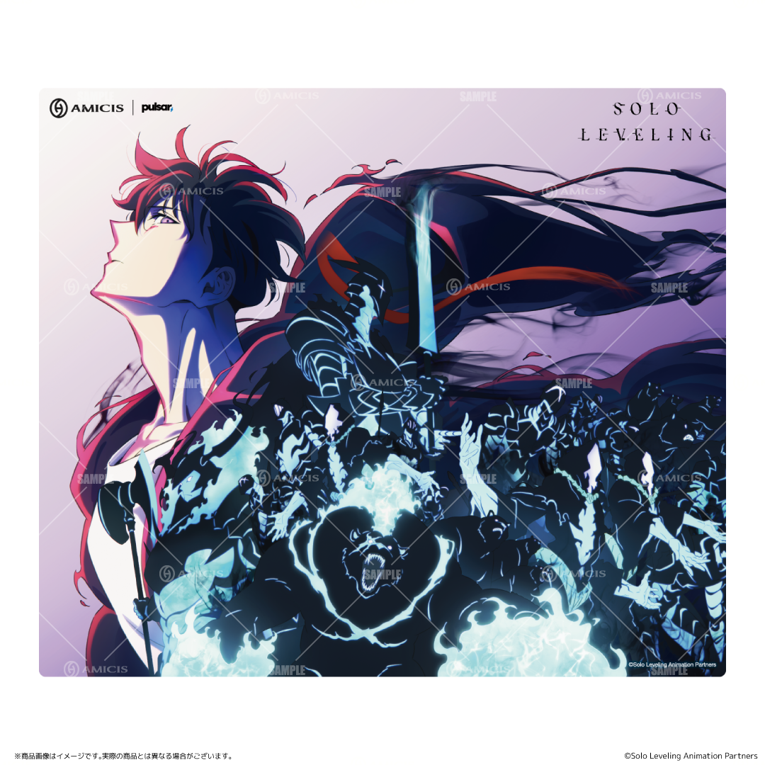 (Goods - Mousepad) Solo Leveling AMICIS Superglide 2 Glass Mouse Pad