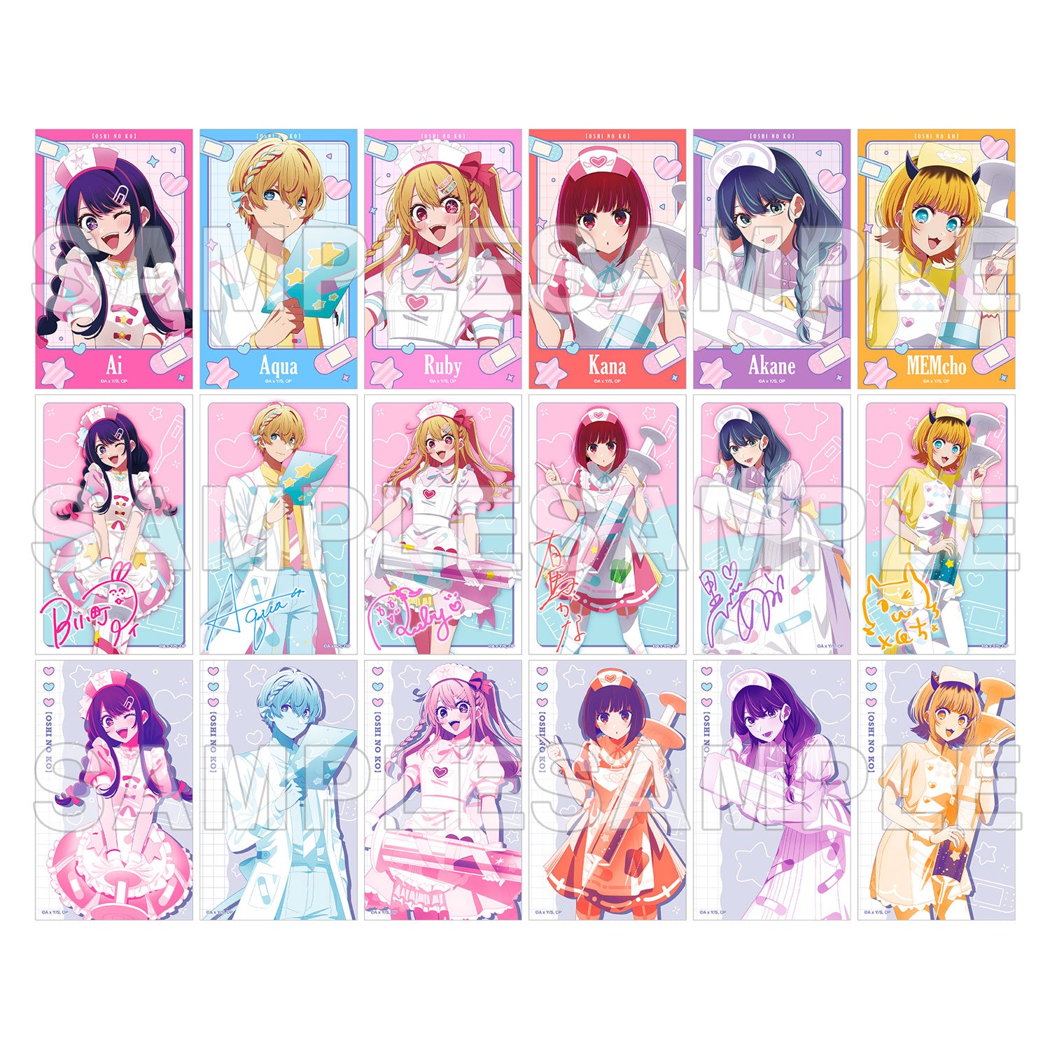 (Goods - Card) Oshi no Ko Mini Photo-style Illustrations Collection Dreamy Hospital Ver. (Blind Box - Single)