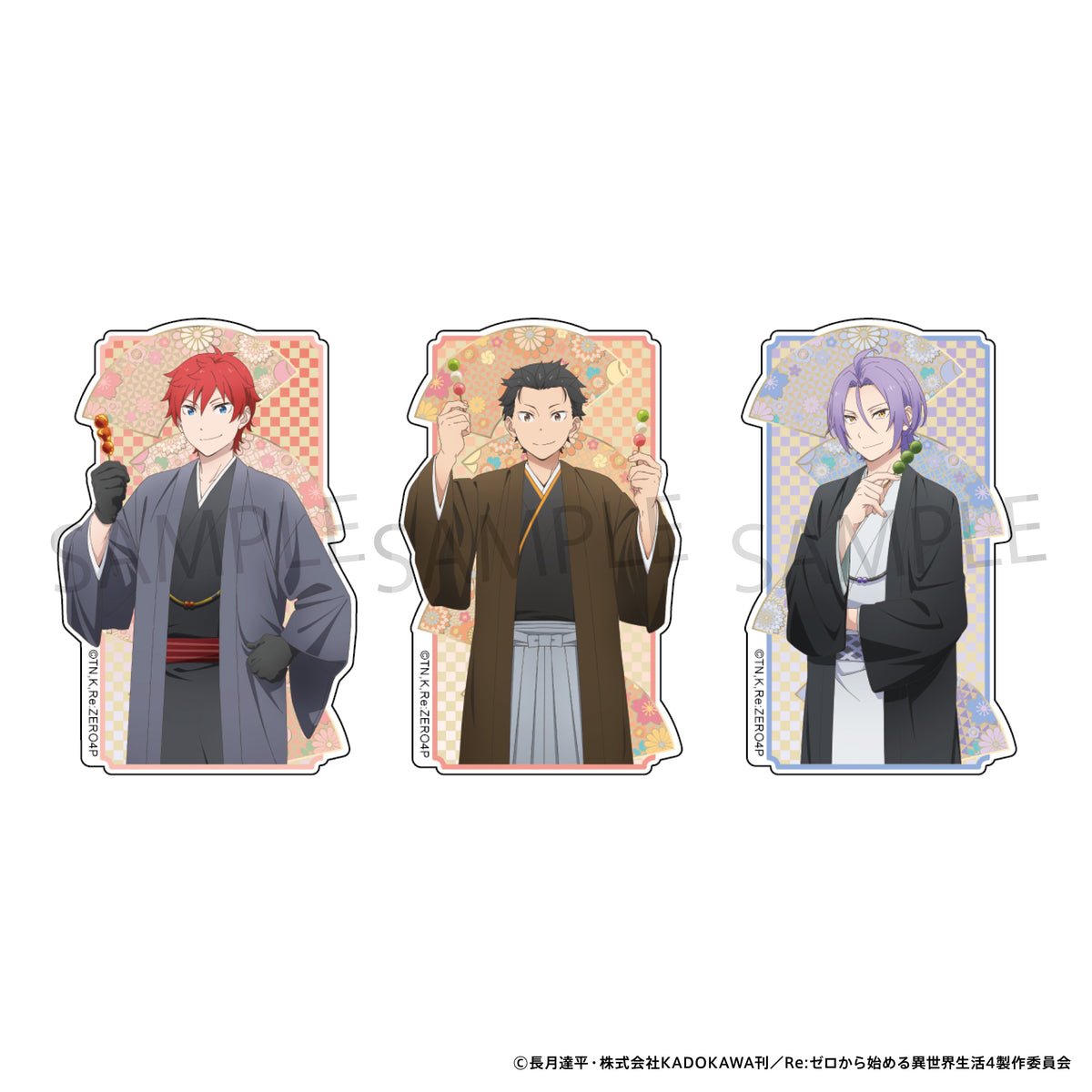 (Goods - Sticker) Re:ZERO -Starting Life in Another World- Sticker Set Japanese Outfit ver.