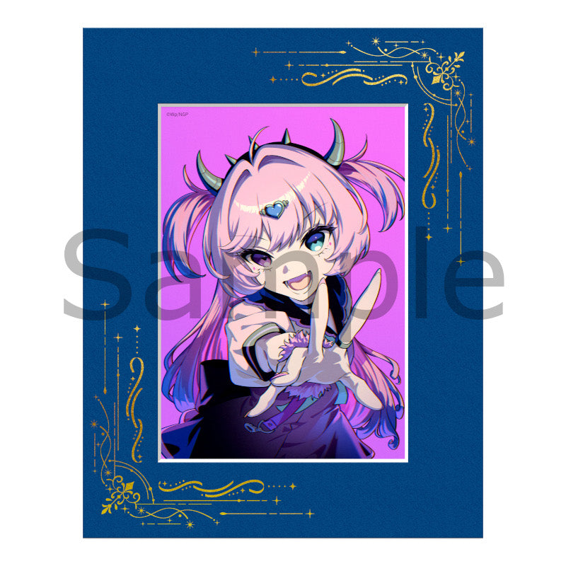 (Goods - Fine Art) NEEDY GIRL OVERDOSE Main Visual Chara Fine Mat Set (6 pcs)