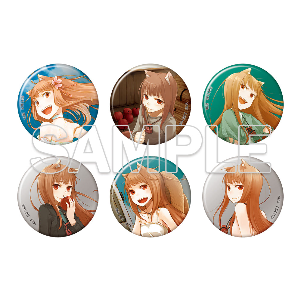 (Goods - Badge) Spice and Wolf Tradable Metallic Tin Badge Ver.B (Blind Box - Single)