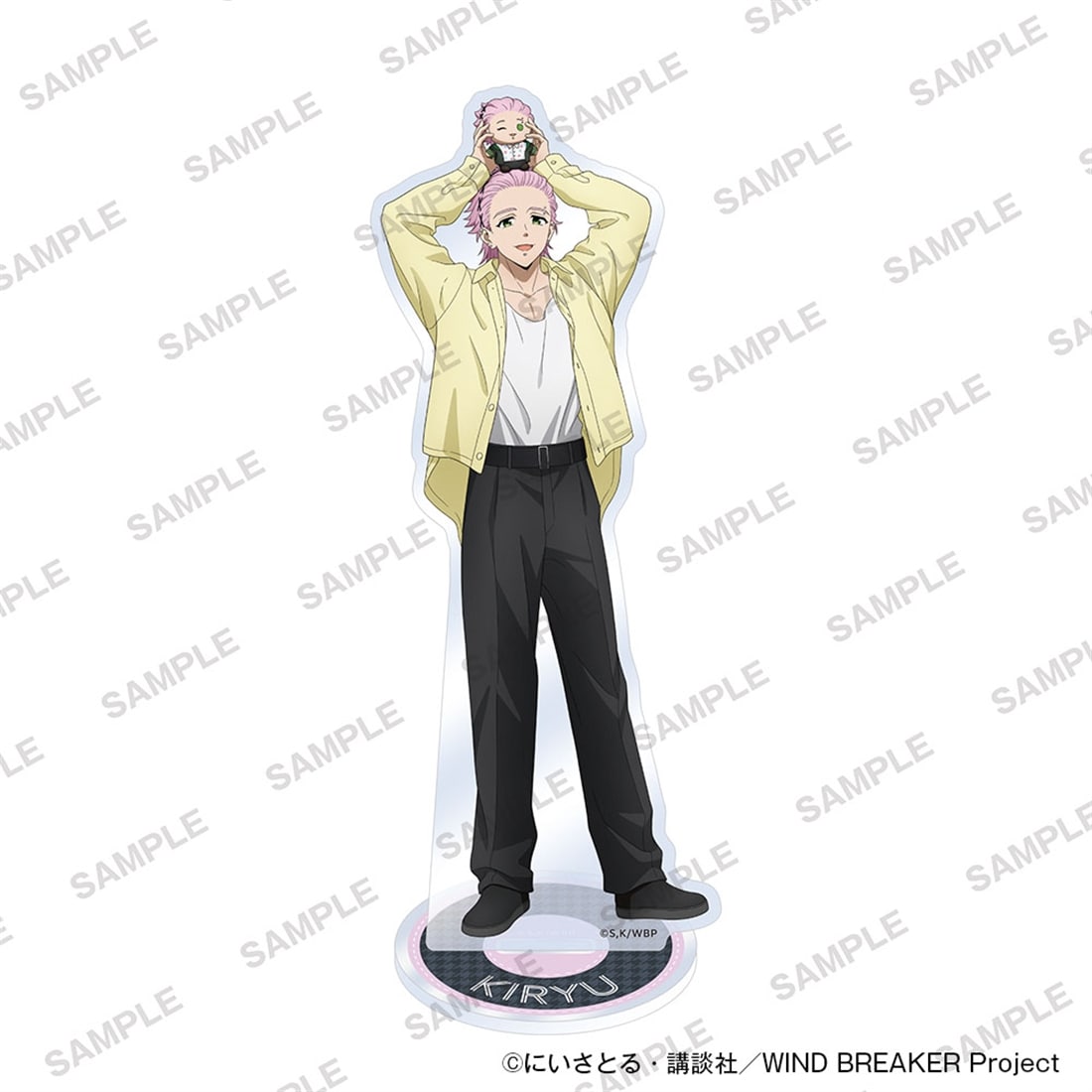 (Goods - Acrylic Stand) TV Anime WIND BREAKER Acrylic Stand Together with Plushies Ver. - Mitsuki Kiryu