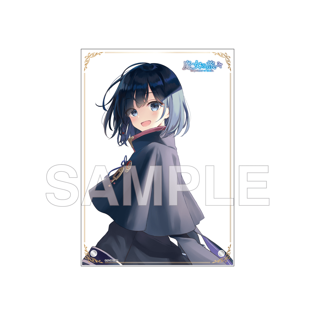 (Goods - Acrylic Stand) Wandering Witch: The Journey of Elaina Acrylic Panel - Anime 5th Anniversary - Saya