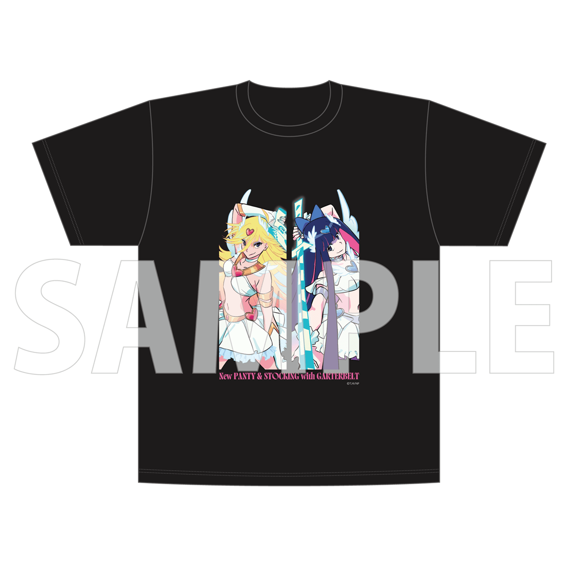 (Goods - Shirt) New PANTY & STOCKING with GARTERBELT T-Shirt Realistic Proportions Ver.