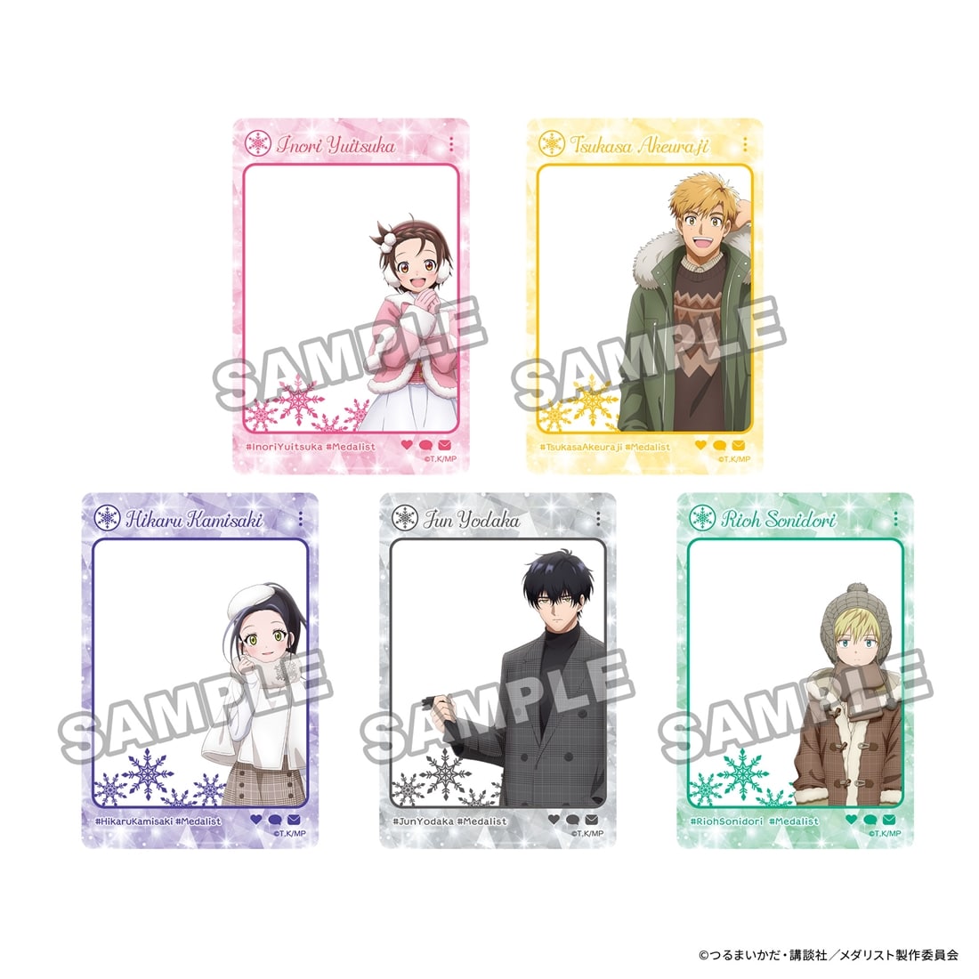 (Goods - Card) Medalist Tradable Acrylic Card in Social Media Style 2026 Winter ver. (Blind Box - Single)