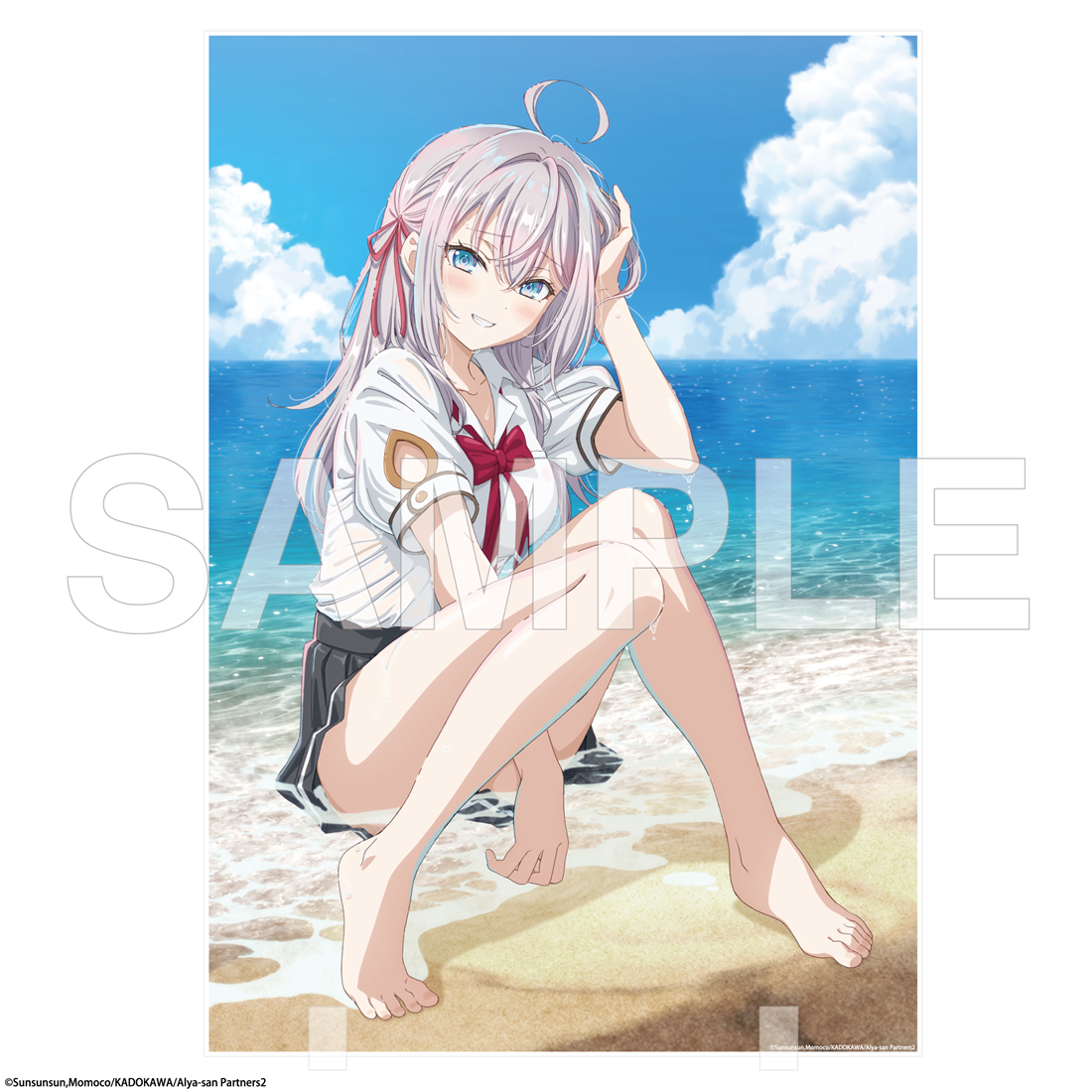 (Goods - Acrylic Stand) Alya Sometimes Hides Her Feelings in Russian Acrylic Illustration Panel - Teaser Visual 2nd Edition Ver.