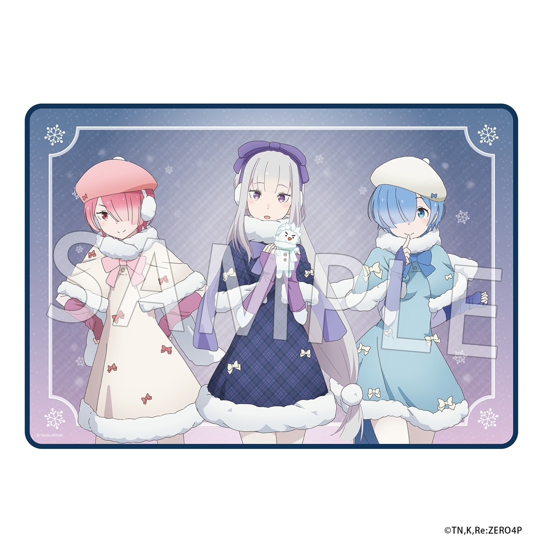 (Goods - Blanket) "Re:ZERO -Starting Life in Another World-" Blanket - Winter Snow Ver.
