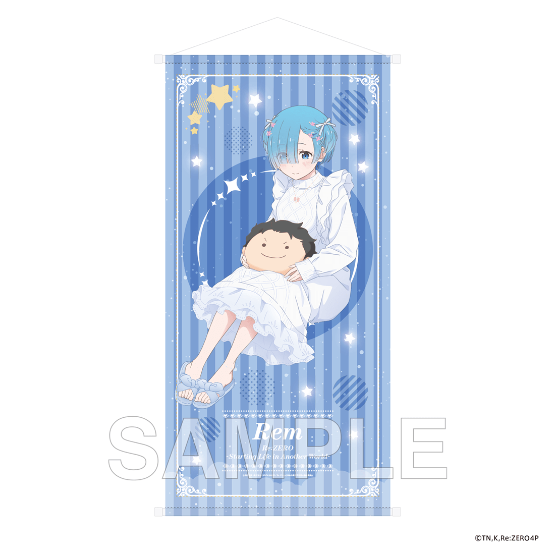 (Goods - Wall Scroll) Re:ZERO -Starting Life in Another World- Big Wall Scroll Ram and Rem's Birthday Celebration 2026 ver. Rem