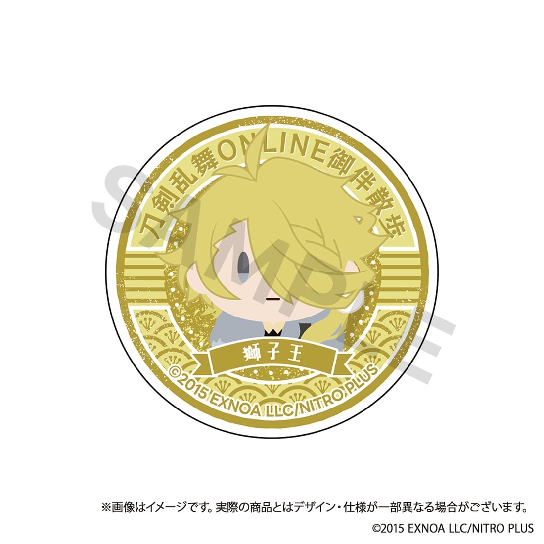 (Goods - Smartphone Accessory) Touken Ranbu ONLINE Otomo Sanpo Smartphone Grip vol.12 - Shishiou