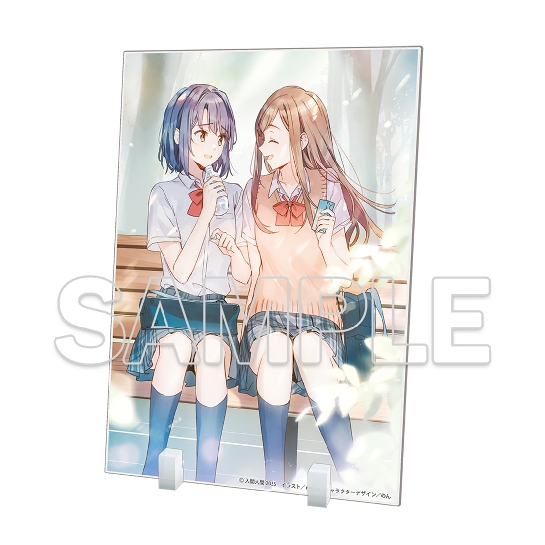 Goods - Acrylic Stand) Adachi and Shimamura Big Acrylic Plate C