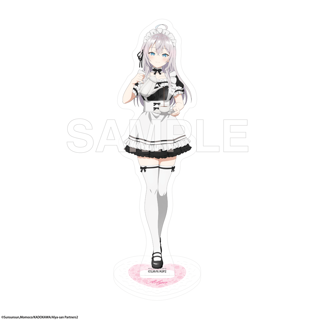 (Goods - Acrylic Stand) Alya Sometimes Hides Her Feelings in Russian Acrylic Stand Figure Maid ver. - Alya