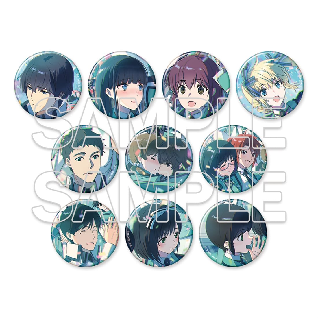 (Goods - Badge) Kana Ishida Art Works (3) Release Commemoration The Irregular at Magic High School Tradable Tin Badge (Blind Box - Single)