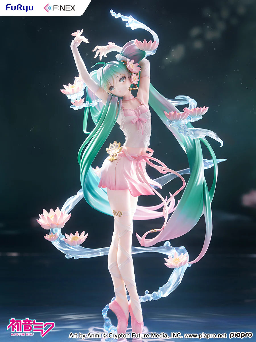 (1/7 Scale Figure) Vocaloid Hatsune Miku: Water lily ver.
