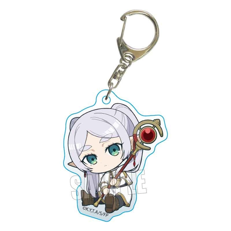 (Goods - Keychain) Frieren: Beyond Journey's End Gyugyutto Acrylic Keychain Frieren