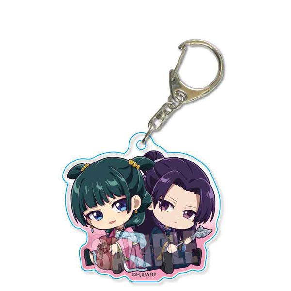 (Goods - Keychains) The Apothecary Diaries Gyugyutto Keychain Maomao & Jinshi