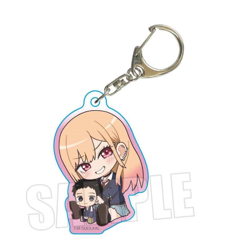 (Goods - Keychain) TV Anime - My Dress-Up Darling Season 2 Gyugyutto Acrylic Keychain Part2 Marin Kitagawa