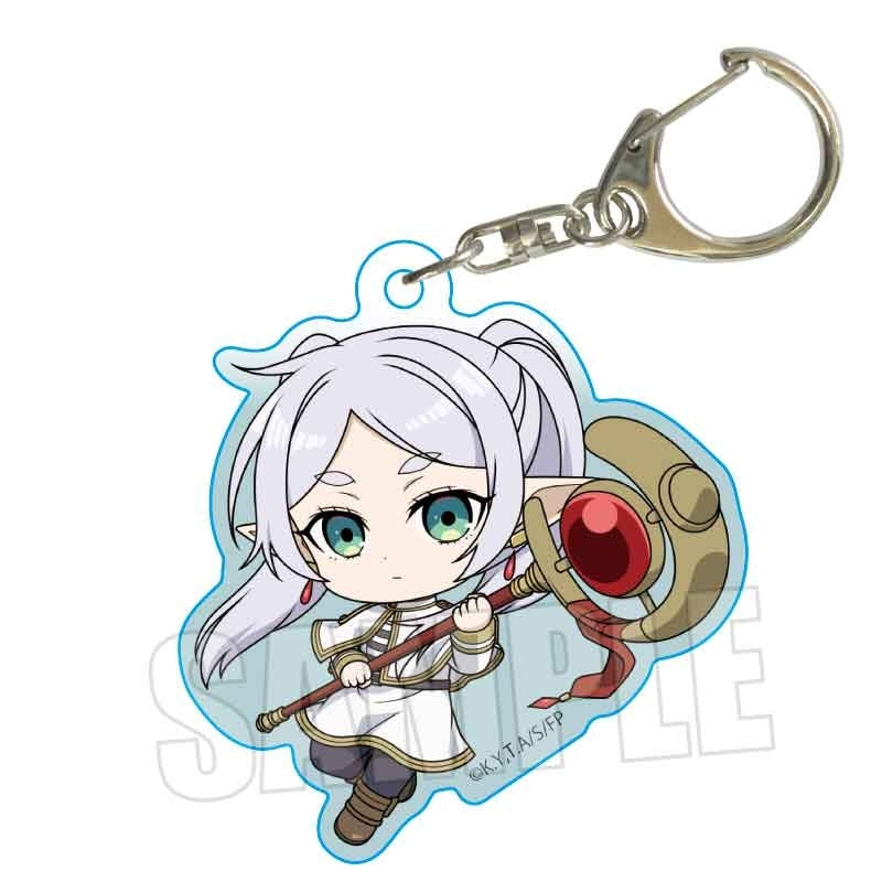 (Goods - Keychain) Frieren: Beyond Journey's End Pukasshu Acrylic Keychain Frieren A