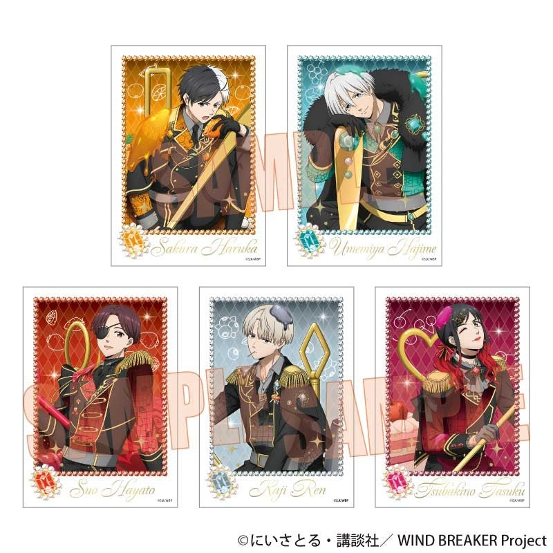 (Goods - Bromide) WIND BREAKER Trading Foil Stamped Bromide Dolce (Blind Box -Single)