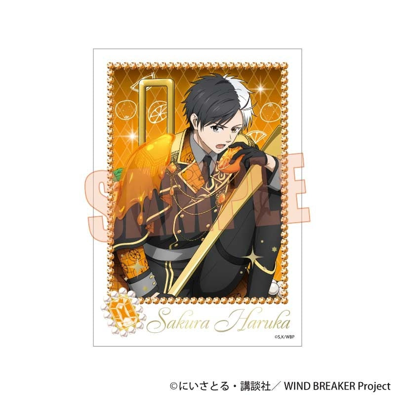 (Goods - Bromide) WIND BREAKER Trading Foil Stamped Bromide Dolce (Blind Box -Single)