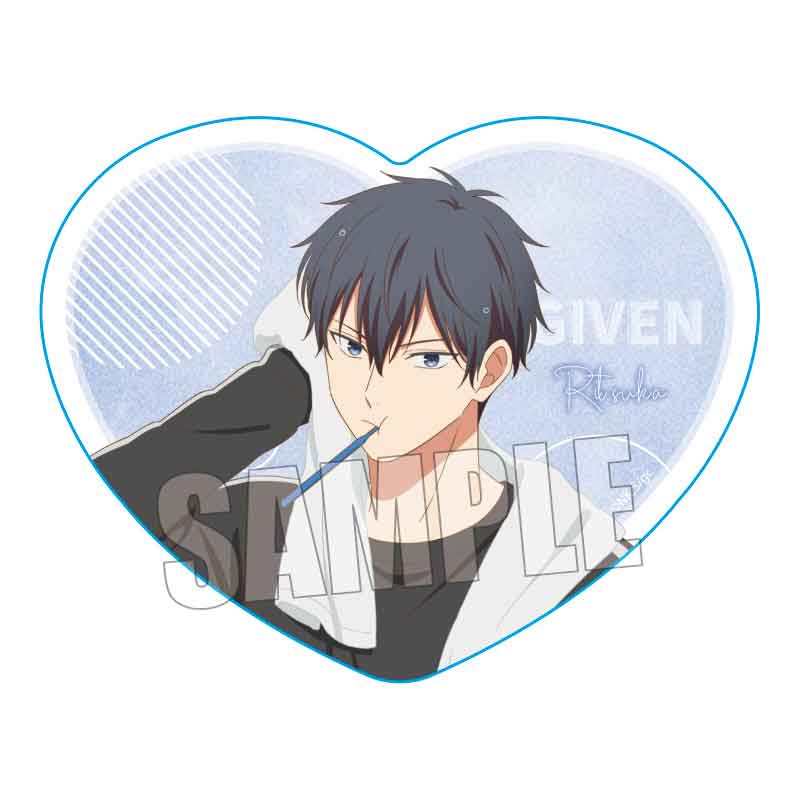 (Goods - Sticker) given The Movie: To The Sea Heart Clear Sheet Collection (Blind Box -Single)