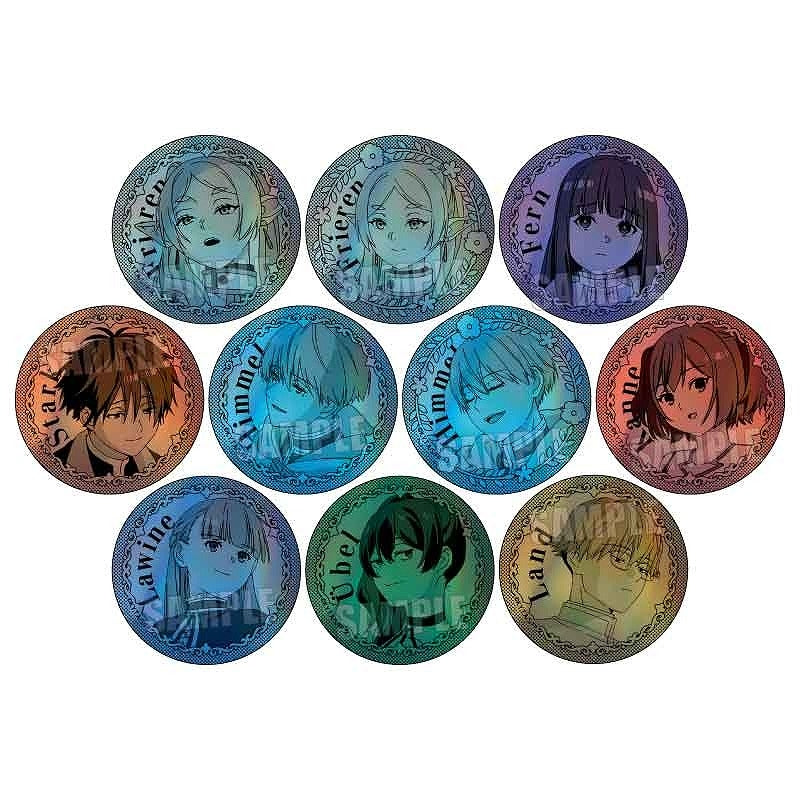 (Goods - Badge) Frieren: Beyond Journey's End Trading Holographic Button Badge (Blind Box -Single)