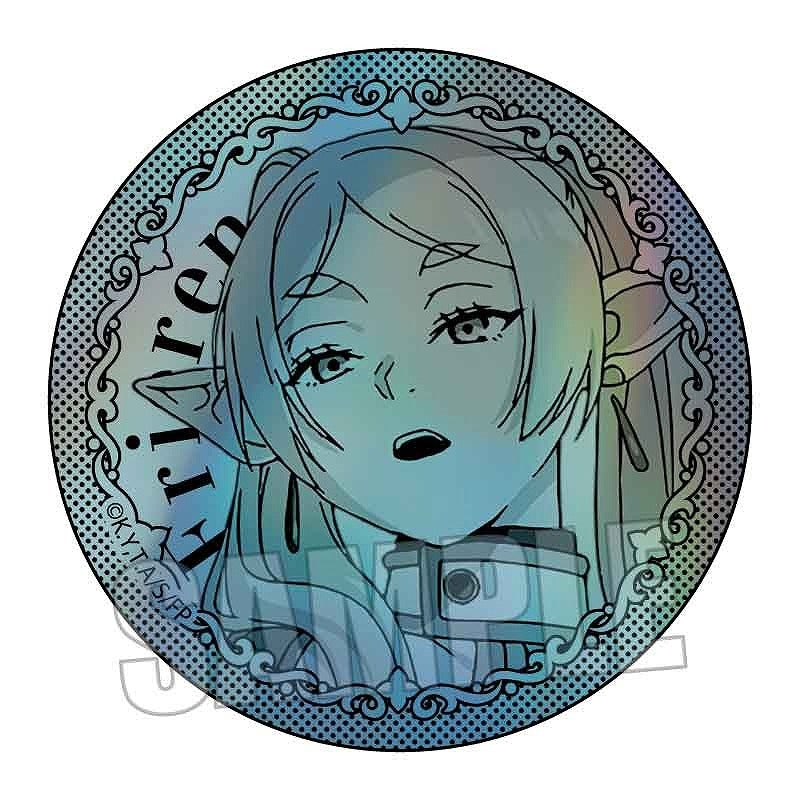 (Goods - Badge) Frieren: Beyond Journey's End Trading Holographic Button Badge (Blind Box -Single)