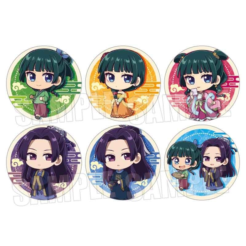(Goods - Badge) The Apothecary Diaries Trading Button Badge Tekutoko (Blind Box -Single)