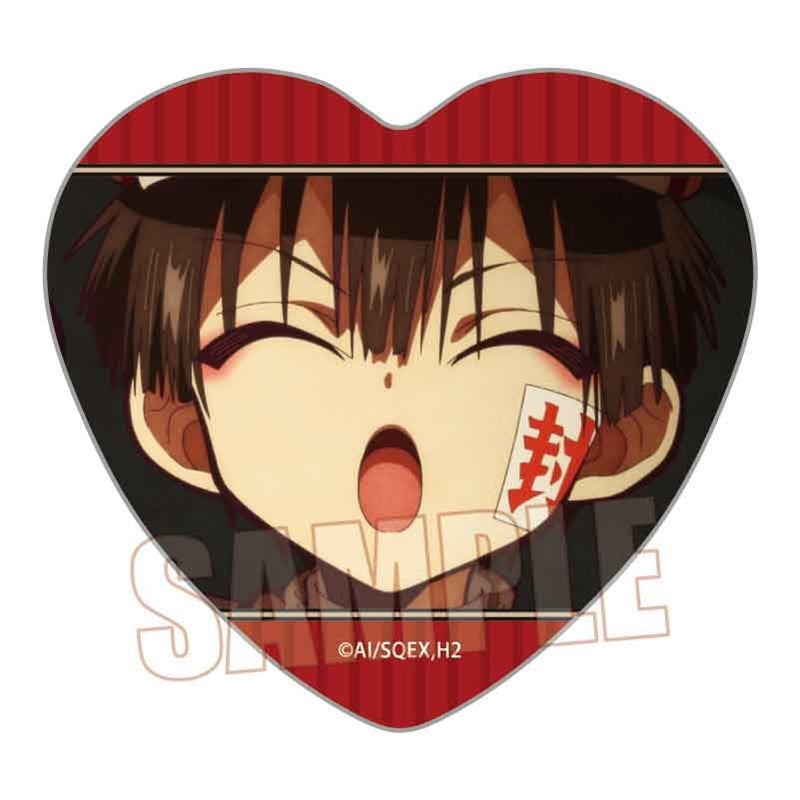 (Goods - Badge) After-School Hanako-Kun Memories Heart Button Badge Part 2 Hanako-Kun B